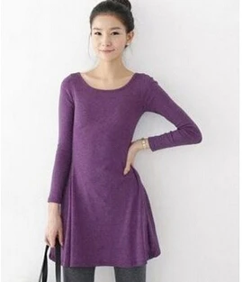 Лидер продаж весеннее женское платье модное однотонное Повседневное из 100%