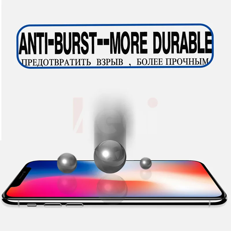 20D переднее и заднее закаленное стекло для iPhone XR Xs Max полное покрытие защитная