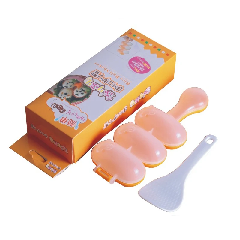 Rice Ball Maker Пластиковые Суши производитель Базука для изготовления суши машина устройство для заворачивания суши форма для роллов Onigiri Makizushi производитель BPA бесплатно - Цвет: Rice Ball Maker