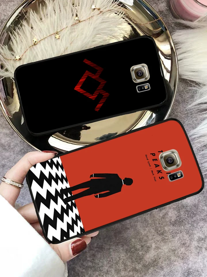 Добро пожаловать в Твин Пикс силиконовый чехол для Samsung S6 край S7 S8 плюс S9 S10 S10e M10 M20