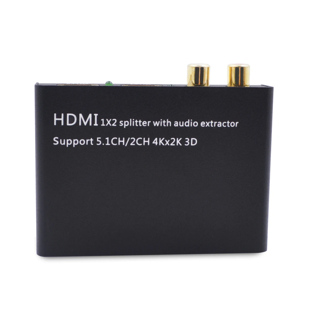 HDMI 1x2 сплиттер с аудио экстрактором конвертер для XBOX PS3 PS4 Smart HD сплиттер|Кабели HDMI|