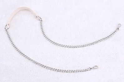 125 cm 1 Цепочка, 2 шт., застежка на крючок, крепление для Obag, ручка, ручки, оценка для O, сумка для moon Light, женская сумка, женская сумка - Цвет: 125 cm