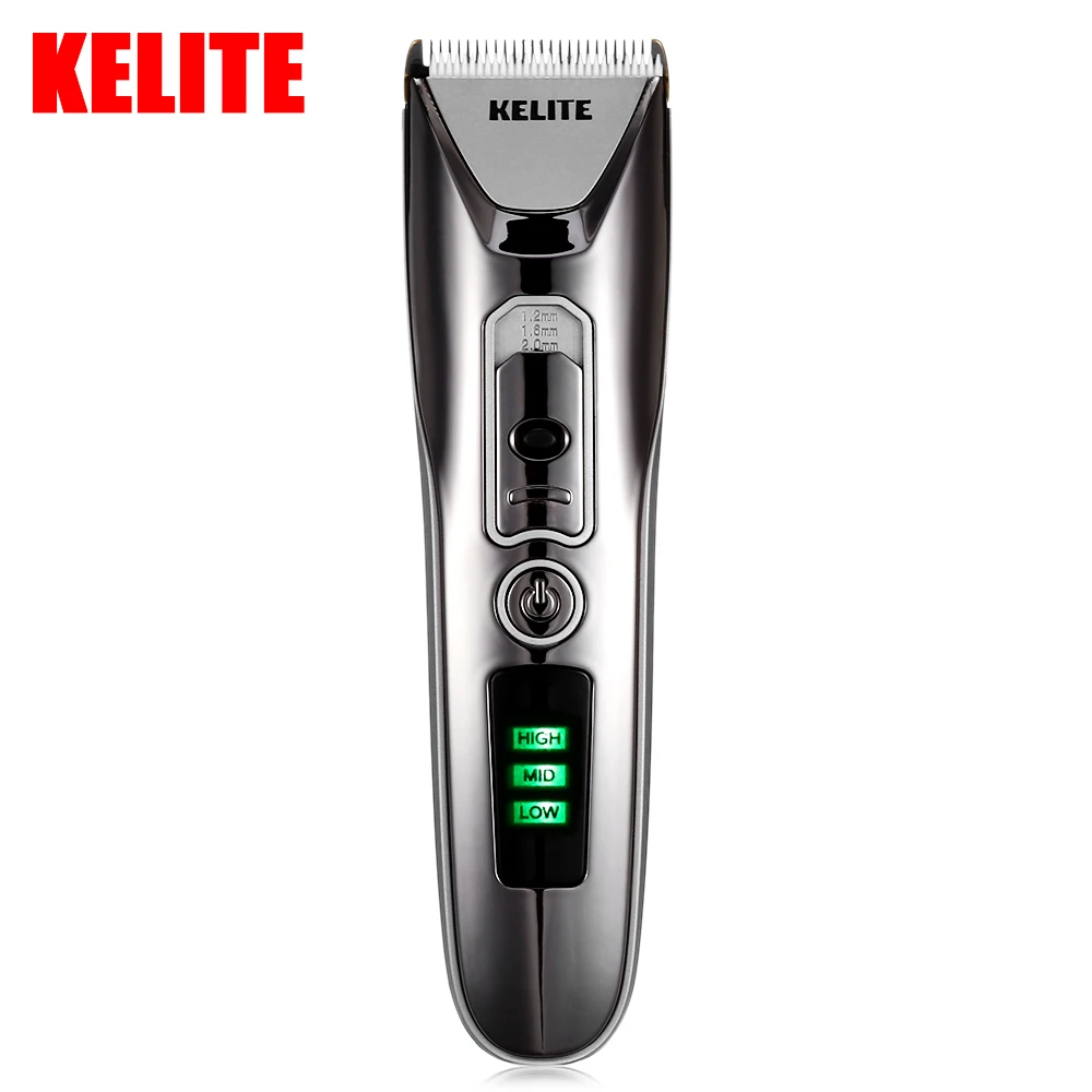 Kelite KLT 8188 перезаряжаемая электрическая машинка для стрижки волос триммер
