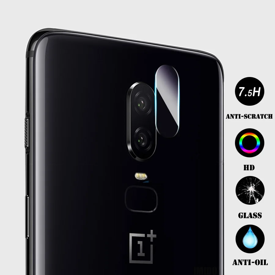Высокое качество 2.5D объектив камеры закаленное стекло OnePlus 6 9H защита экрана OnePlus6