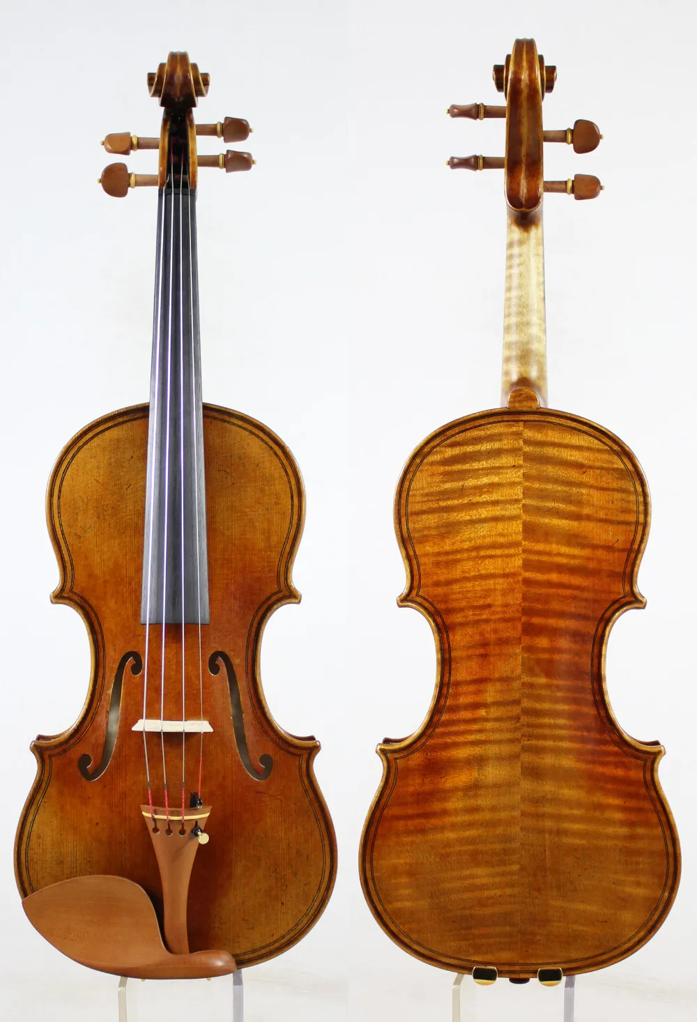 Maggini стиль 4/4 cкрипка violino копия! Хорошая проекция, открытый тон!+ Бесплатный чехол, бант, канифоль,! auberg мост