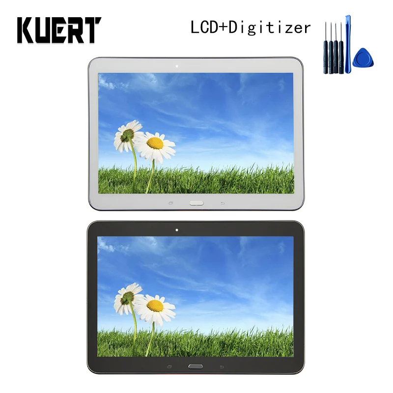 ЖК дисплей для Samsung Galaxy Tab 4 10 1 SM T530 T535 T531 с сенсорным экраном и дигитайзером в сборе