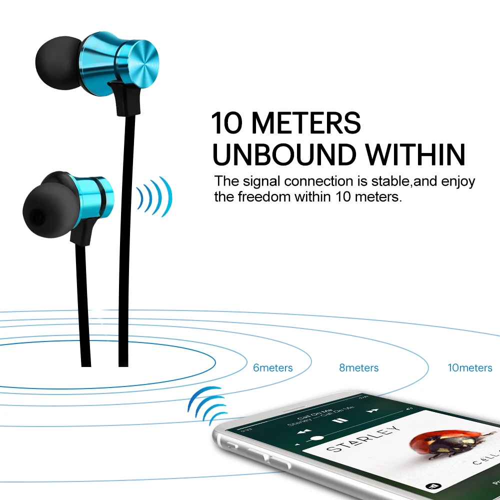 Беспроводные Bluetooth наушники для OPPO R15 R11 R11S Plus R9 R9S A83 A79 A75 A73 F7 F5 Youth F3 F1S A1 спортивные