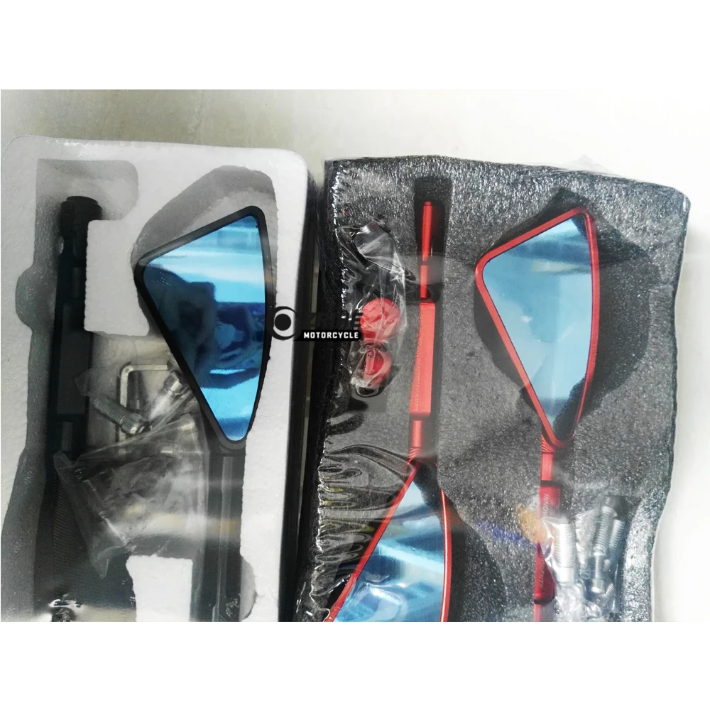 Мотоциклетные зеркала заднего вида Спортивное стекло боковое зеркало для Honda CB CBR