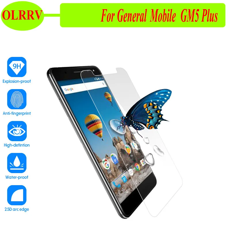 Закаленное стекло для General Mobile GM5 Plus Передняя пленка Защитное экрана 5 дюйма