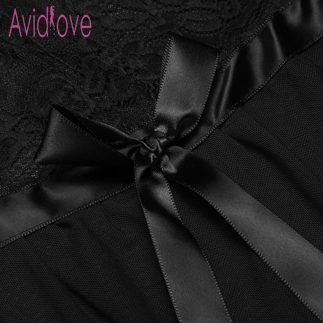 Avidlove сексуальное нижнее белье горячее эротический ночной комплект платье