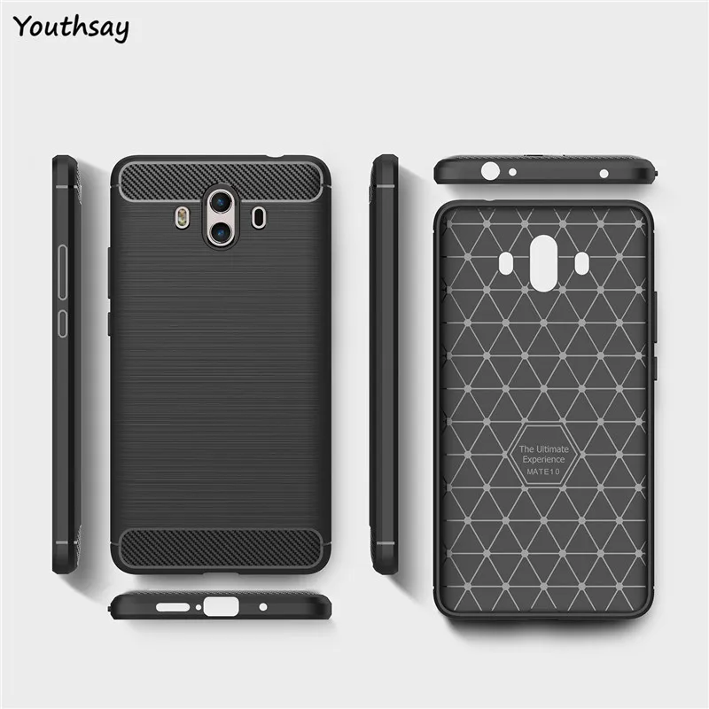 Чехол Youthsay Huawei Mate 10 Lite чехол Nova 2i противоударный мягкий резиновый силиконовый для
