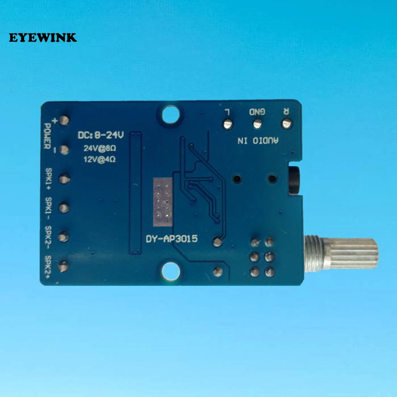 Плата цифрового стерео усилителя мощности 30Wx2 12 В/24 В источник питания DIY модуль -