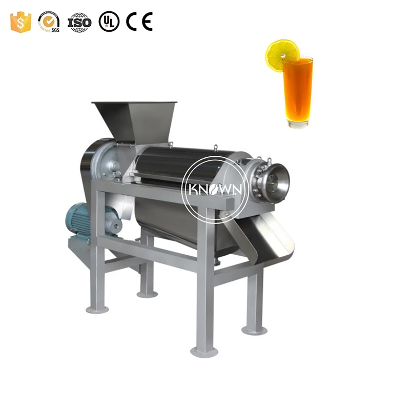 

0.5t/h Industrial Juice Fruit Machine Extractor Automatic Stainless Steel Press Orange Juicer Machine