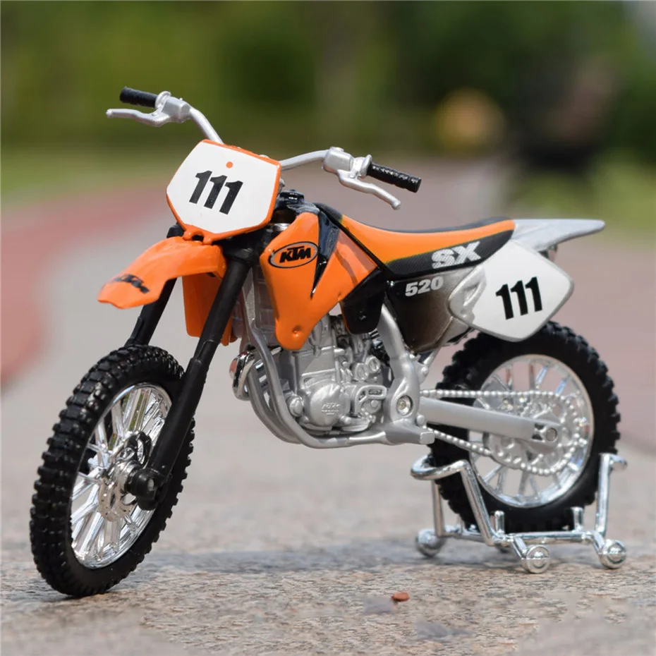 Модель внедорожного велосипеда Maisto 1:18 Игрушечная модель из сплава гоночного