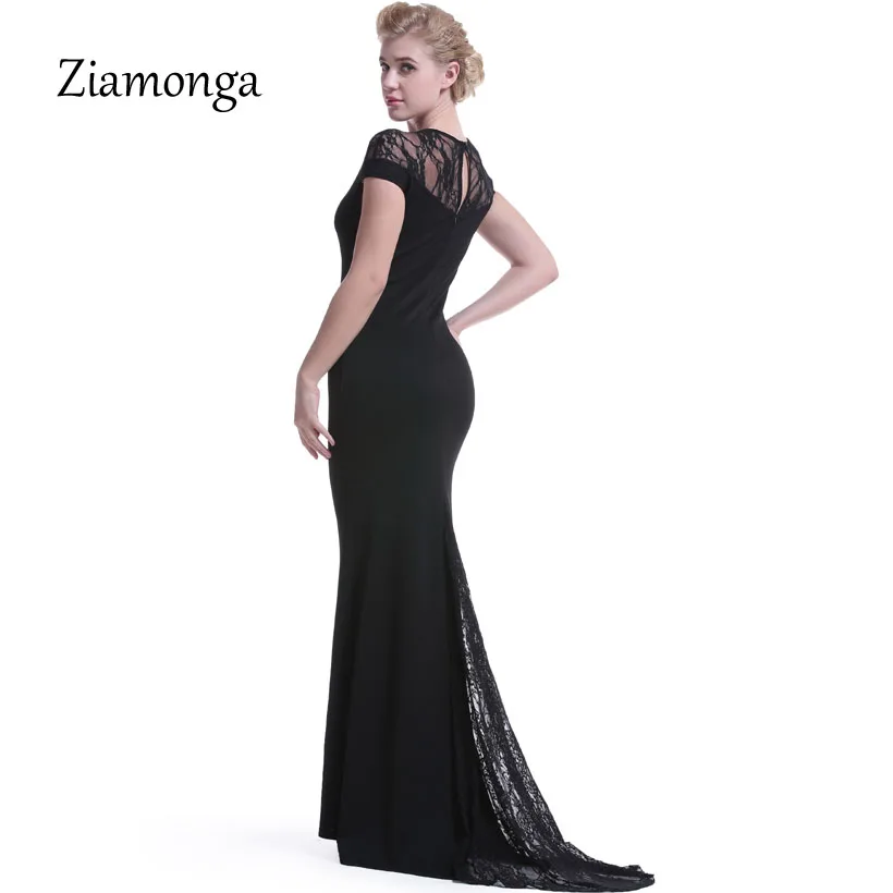 Ziamonga Maxi Dress Vestidos De Festa Party Night Club Dresses Lace Patchwork Mermaid Bodycon Formal Gowns Roupa Feminina | Женская