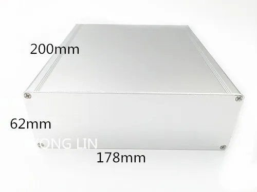 Алюминиевый корпус 178*62-200 мм 1 шт. многофункциональный алюминиевый