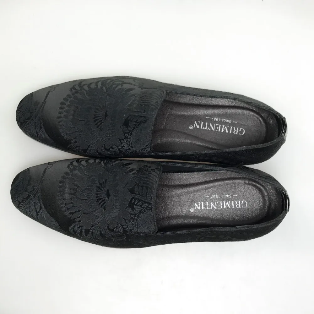 Мужская обувь на каждый день GRIMENTIN черная Повседневная без шнуровки 2019 | Обувь