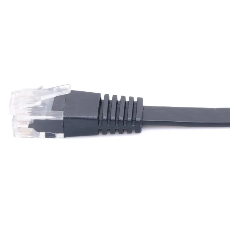 Плоский Ethernet Кабель CAT5e по лучшей цене кабель RJ45 Lan сетевой патч корд для
