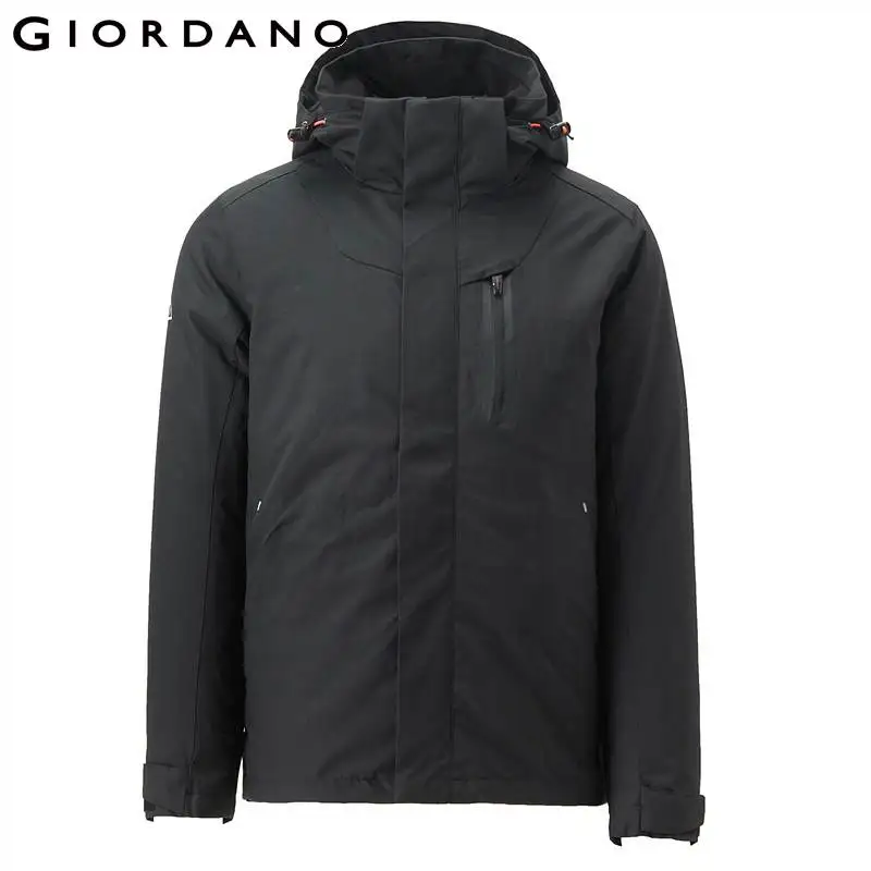 09Black Giordano мужская куртка 3 в 1, имеет три варианта трансформации,данная модель имеет несколько цветовых решений - Цвет: 09Black