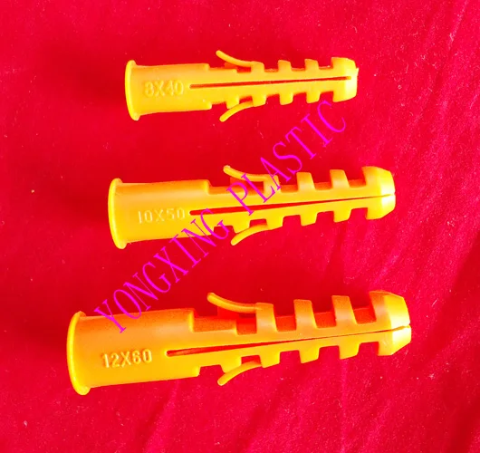 freeshipping 200PCS Expand nail 8*40MM opp bag package Wall plug anchor | Обустройство дома