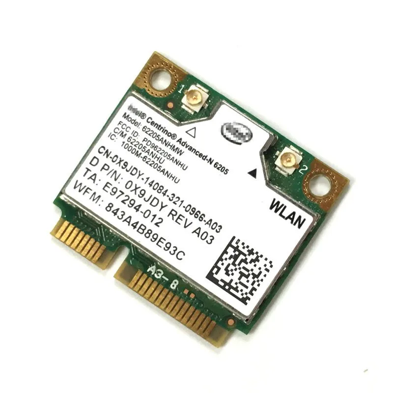 WDXUN 300 м двухдиапазонный сетевой адаптер Wlan для Intel Advanced N 6205 62205AN Мбит/с