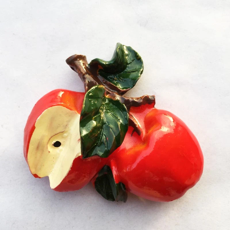 Личи арбуз Яблоко образный холодильник магнитная наклейка креативные магниты на