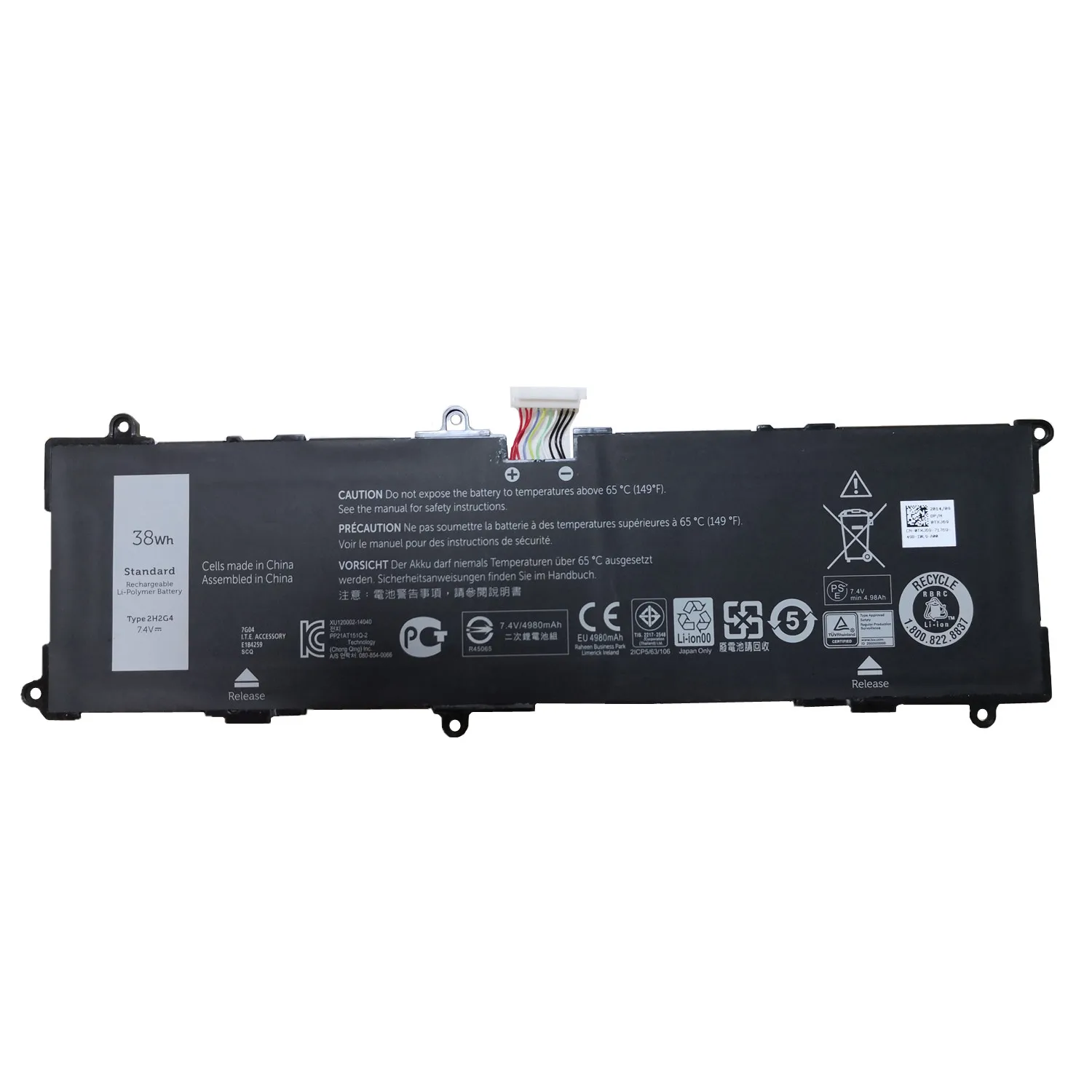 7xinbox 7 4 в 38 Втч оригинальный 2H2G4 Аккумулятор для ноутбука DELL Venue 11 Pro 7140 21CP5/63/105 2217-2548
