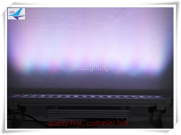 12pcs/lot free shipping 1M LED Wall Washer 18x15w Stage Show Flood Light DMX512 Outdoor IP65 Bar | Освещение