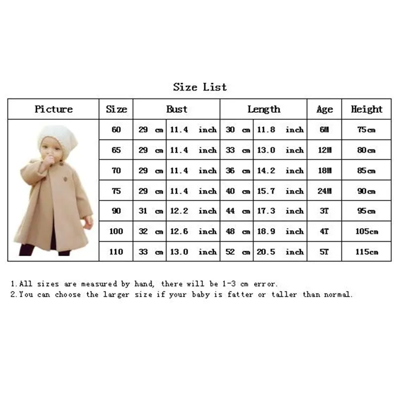 Осенне зимние пальто тренчи для девочек Пальто Детская одежда Ветровка Куртки