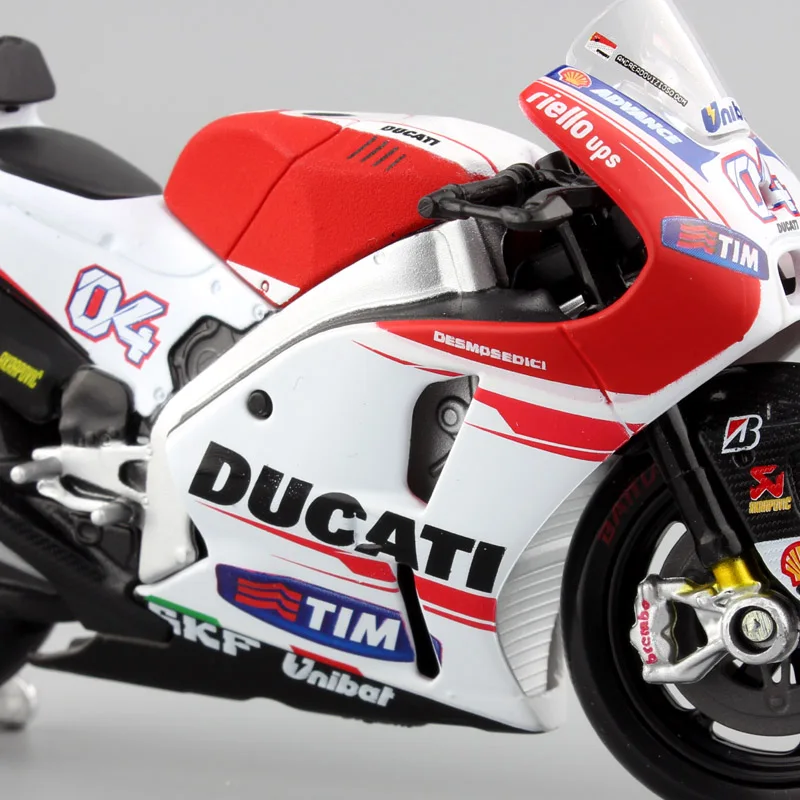 Maisto 1:18 весы поездок на мотоцикле Ducati Desmosedici RR GP15 GP18 no.04 Andrea Dovizioso moto rcycle гоночный moto велосипед Diecasts модель GP игрушки