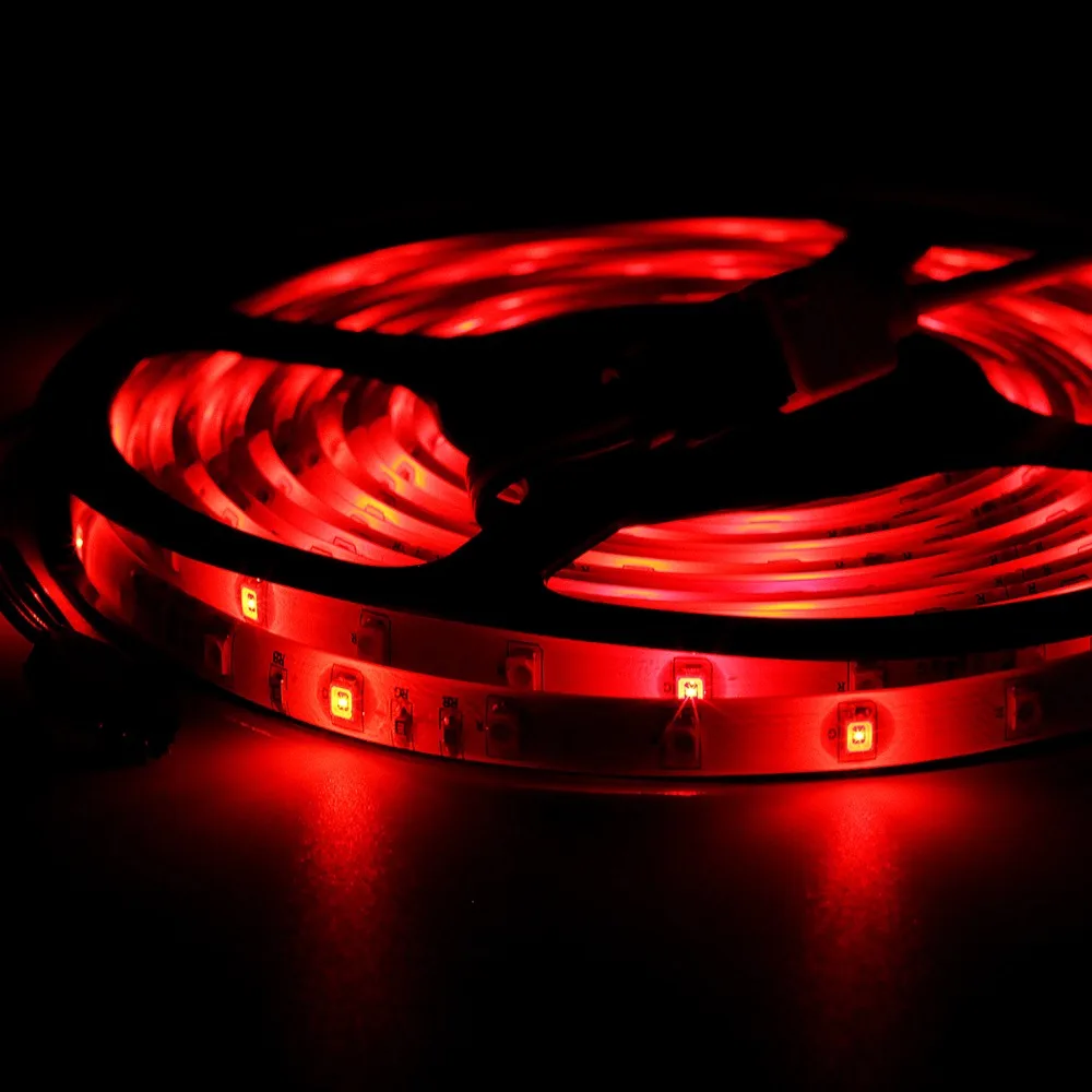 RGB светодиодный светильник s SMD 3528 5 м 300 светодиодный s DC 12 В водонепроницаемый уличный светильник для уличного сада, гибкая лампа, сказочный светильник