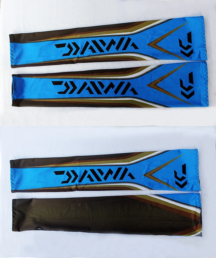 Daiwa Открытый дышащий Удобный рыболовный рукав рукава для мужчин и женщин Спорт на открытом воздухе велосипедные рукава перчатки без пальцев