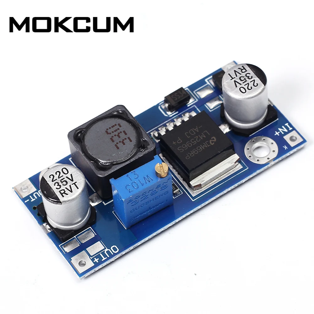 3A LM2596 4 V-35 V DC-DC Регулируемый Питание понижающий преобразователь Мощность модуль Выход 1,23 V-30 V