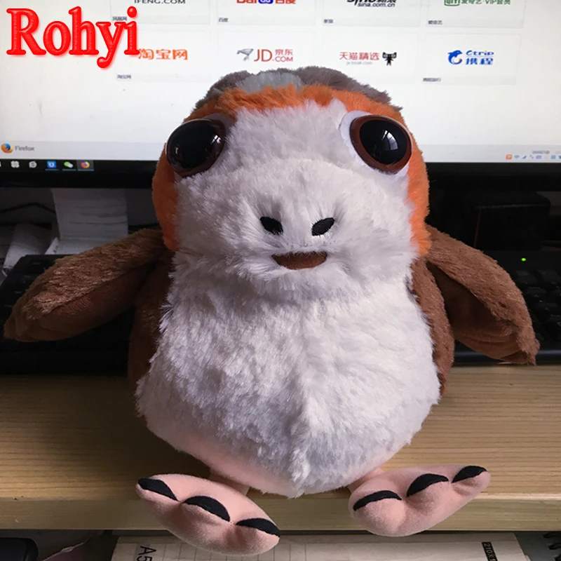 Rohyi последний джедаев порг птица плюшевые игрушки для ТВ и фильмов подарок на