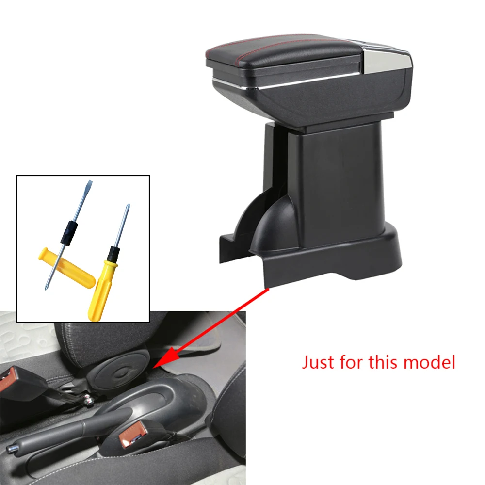 

Armrest box For Suzuki Alto 2008-2016 central Console Arm Store content box cup holder ashtray Interior Car Accessories Styling
