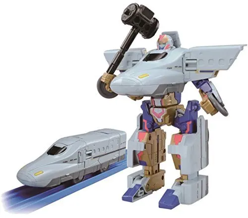Takara Tomy Plarail Shinkansen Henkei Robo 09 Shinkalion N700 Mizuho Deformation Toy Train Figure New | Игрушки и хобби