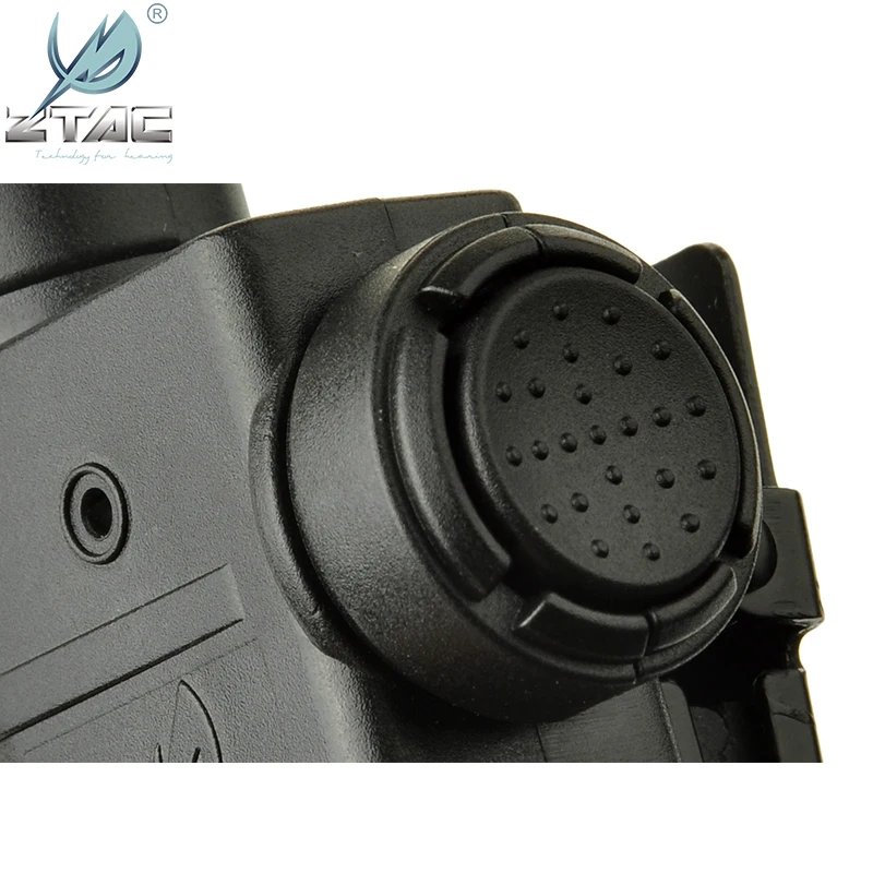 Z-Tac Tactial PTT Push-To-Talk Silynx выпускает грудь тактическая гарнитура адаптер Yaesu Motorolar Midland PTT Z125
