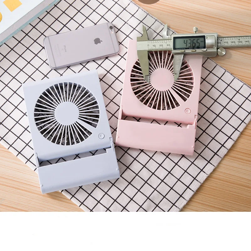 Настольный вентилятор USB зарядка ноутбук складной портативный ручной белый