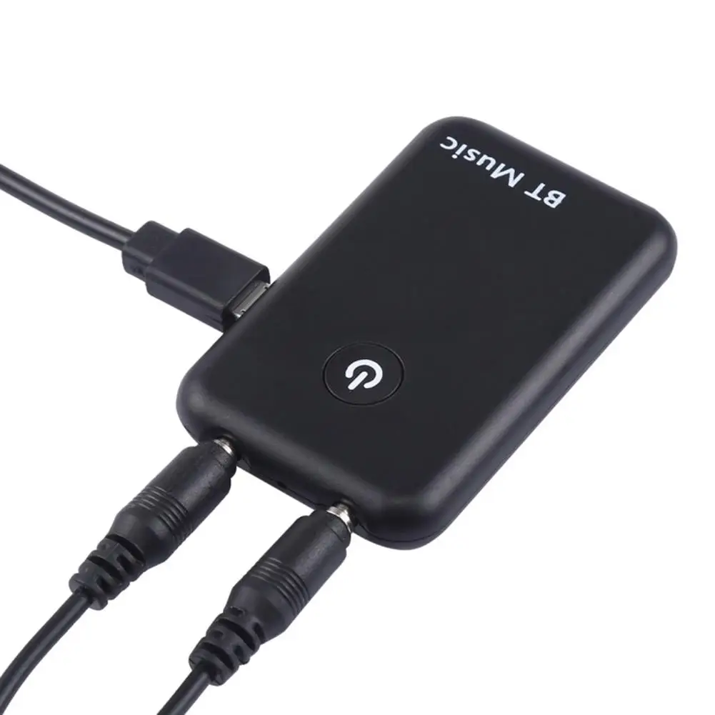 Беспроводной Bluetooth V4.2 передатчик приемник 2 в 1 3 5 мм стерео музыкальный аудио