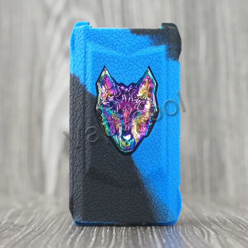 Sigelei Snowwolf Mfeng комплект силиконовый чехол с текстурой чехол гелевый Чехол для вейпа Snowwolf MFENG 200W коробка мод