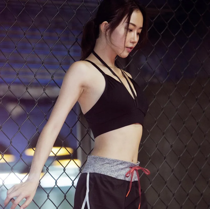 Сексуальные женские профессиональные спортивные бюстгальтеры ударопрочное