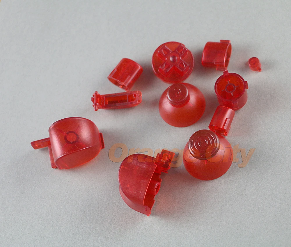 100 комплектов полноразмерные кнопки для клавиатуры L R ABXY Z геймкубе рамка кнопок