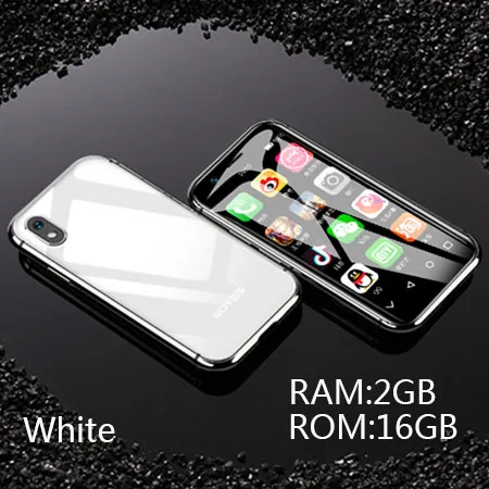 white RAM2G ROM16G SOYES XS 4G смартфон " экран мини мобильный телефон 3 ГБ+ 32 Гб 2 Гб+ 16 ГБ Android распознавание лица 1580 мАч Wifi резервные телефоны - Цвет: white RAM2G ROM16G