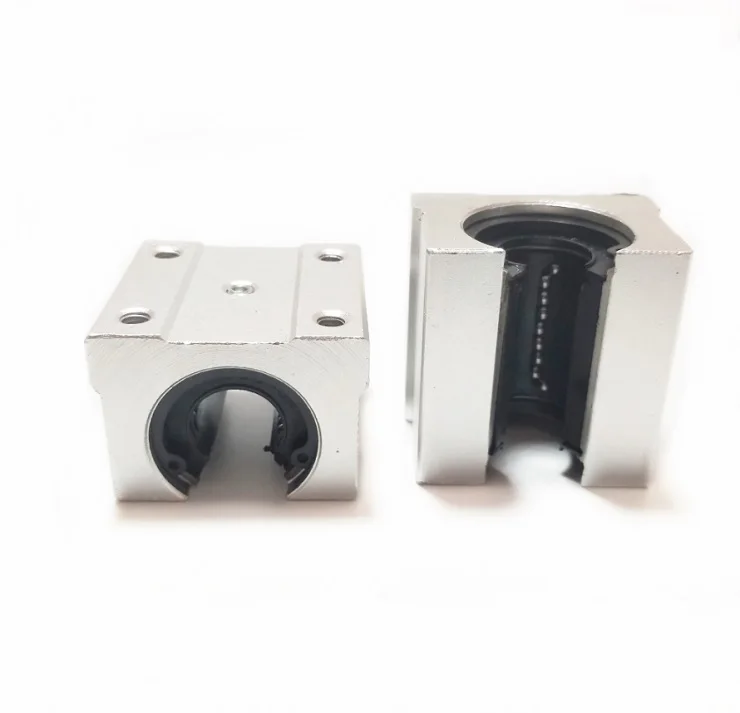 

100pcs/lot SBR16UU 16MM Linear case unti Linear open type block slide unit linear guide cnc router SBR16 UU (only blocks)