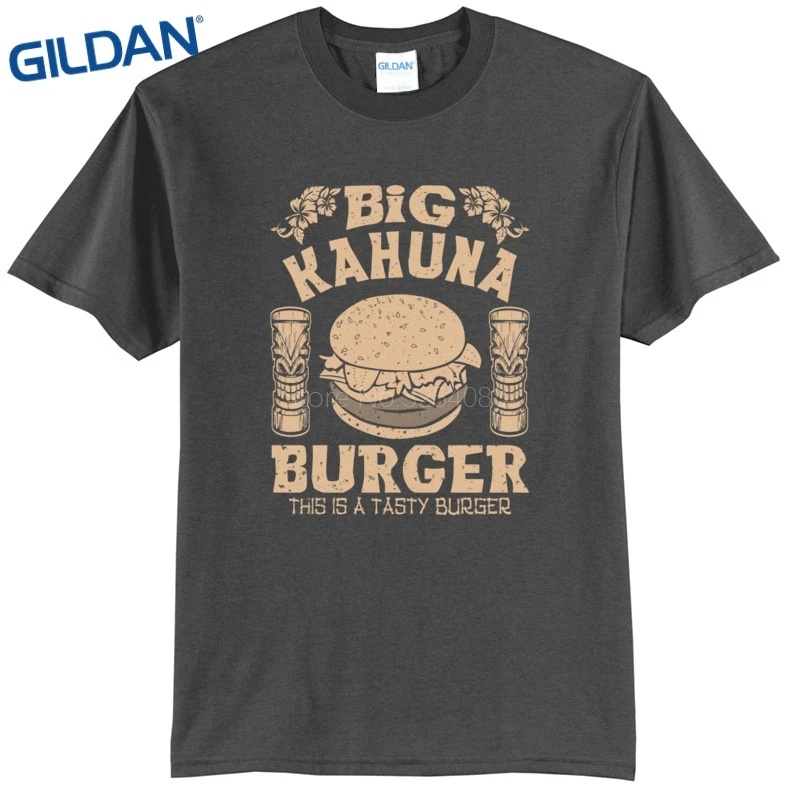 2017 Для мужчин модная футболка Big Kahuna Burger Новая мода брендовая одежда настроить