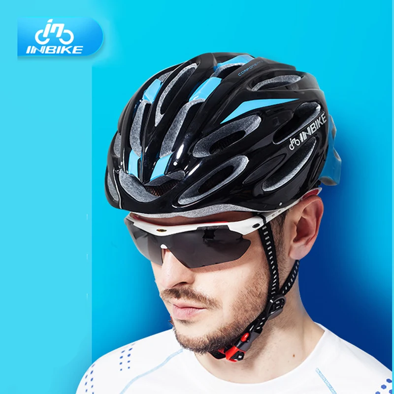 INBIKE мужская Женщины Велосипедные Шлемы Супер Свет Шлем Лето Осень Горная Дорога