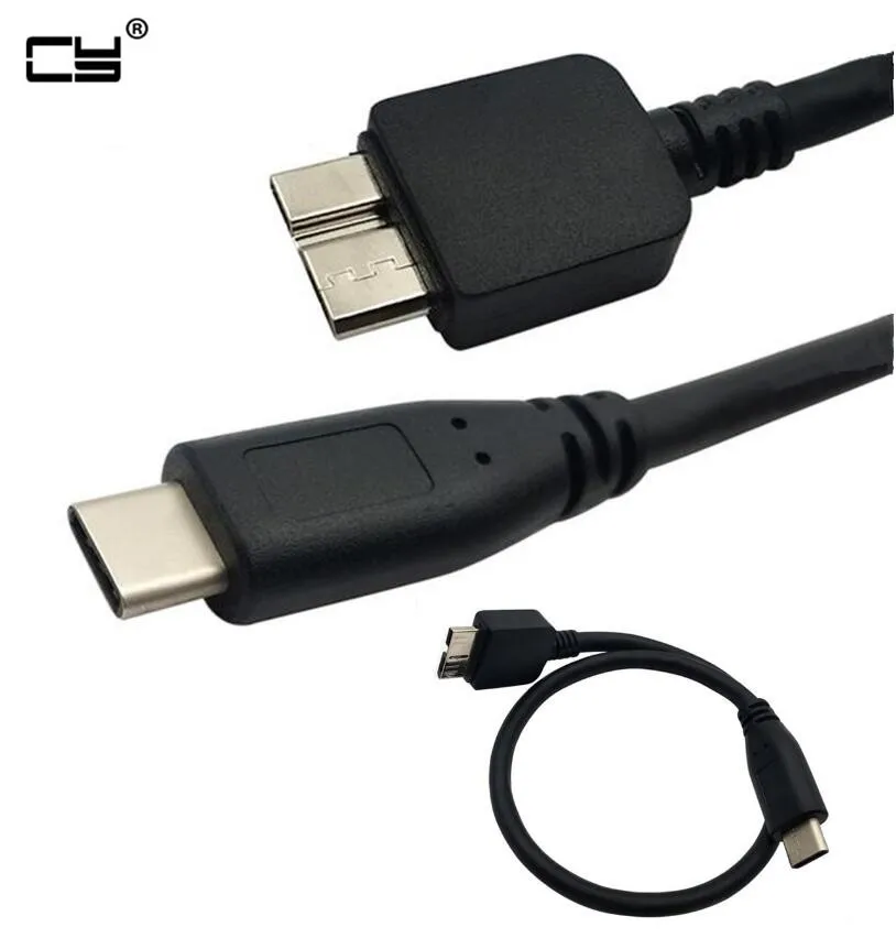 Кабель адаптер USB 3 1 Type C папа Micro B 0 10 Гбит/с|hard drive adapter|type-c maleusb cable 3.1 |