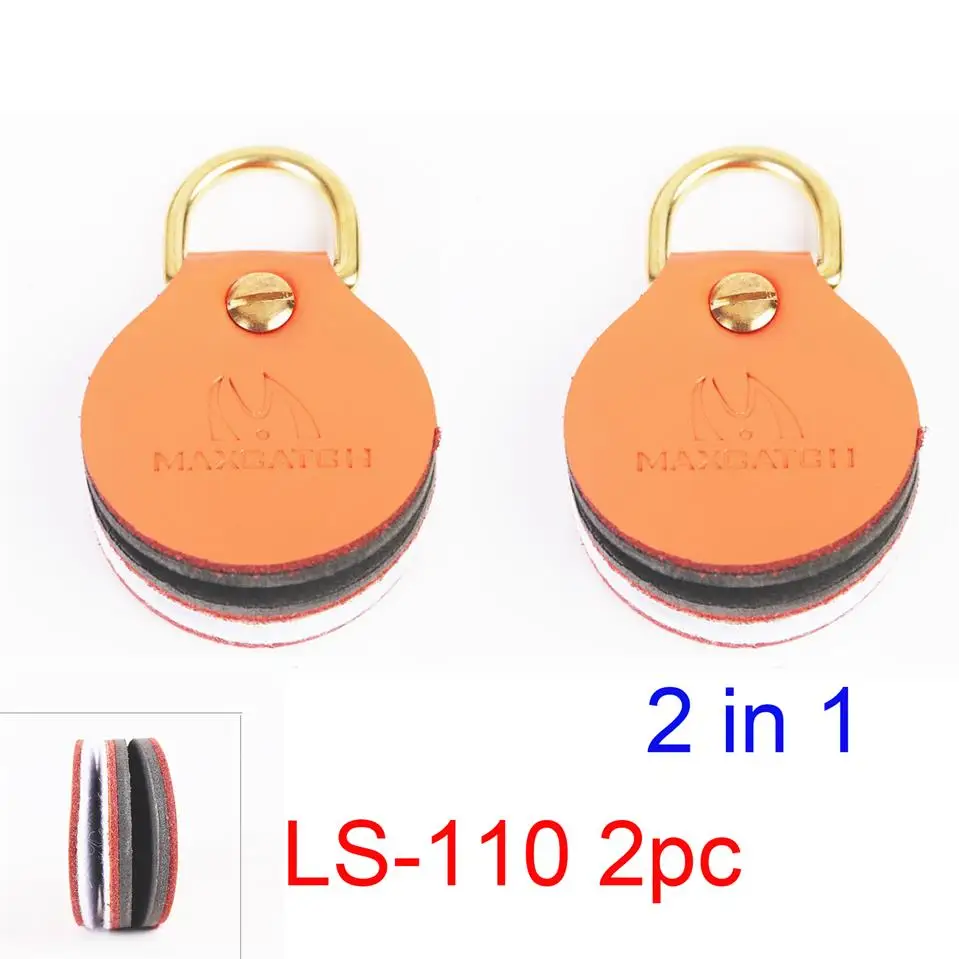 2pc LS-110--2 in 1 Maximumcatch 2/3 в 1 лидер ловли рыбы нахлыстом выпрямитель и линия очиститель из искусственной кожи Открытый рыболовный инструмент - Цвет: 2pc LS-110--2 in 1
