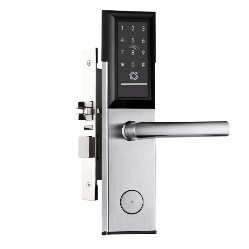 Bluetooth TTLock приложение электронный цифровой дверной замок Wifi управление сенсорной клавиатурой код RFID карта бесключевая входная дверь умные дверные замки