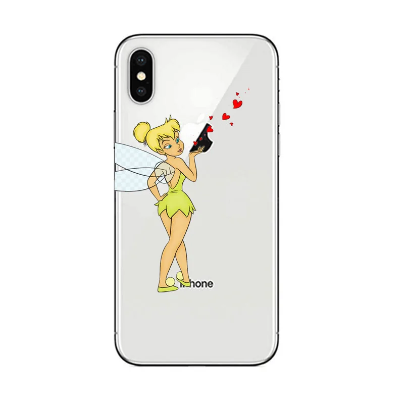 Чехол для телефона Little Mermaid Ariel из ТПУ iPhone X XR 6 7 8 XS MAX 5 5S SE S PLUS Модный милый чехол с